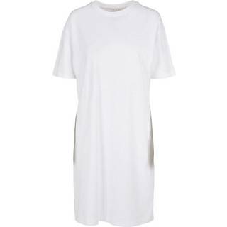 Build Your Brand BY181 Ladies´ Organic Oversized Slit Tee Dress White XL