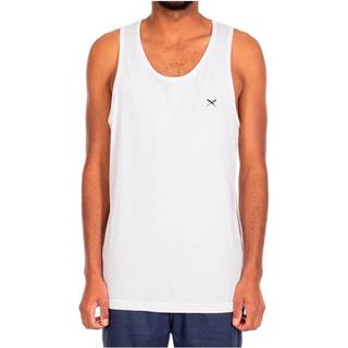 Iriedaily Mini Flag Tank Tank Top Herrer størrelse M farve hvid