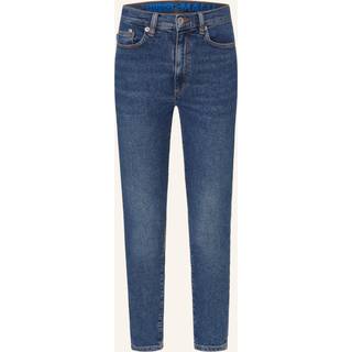 Skinny jeans i mellemblå denim med stræk