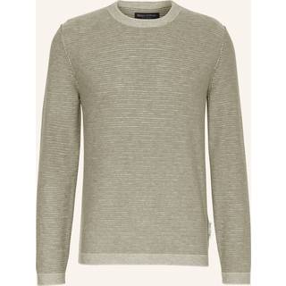 Marc O'Polo Herren Pullover grün unifarben
