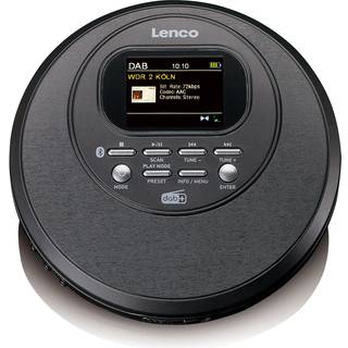 Lenco CD-500 bærbar Discman med CD, DAB+/FM, BT | PRIS-MATCH