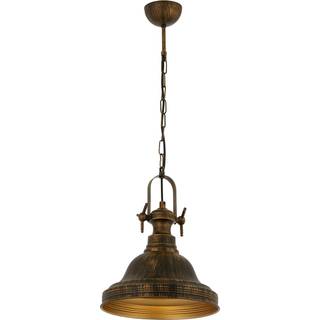 Pendellampe AV-4106-M36-CPR i antikt design