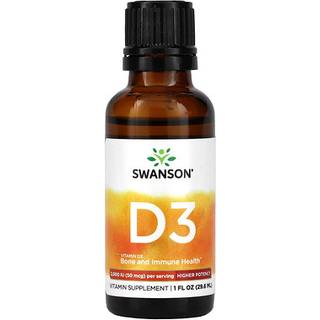 SWANSON D-vitamin D-3 væske 29,6 ml