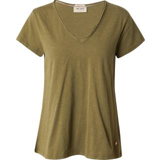 Mos Mosh Mmtulli V-Ss Basic Tee Toppe & T-Shirts 160920 Burnt Olive (XL)