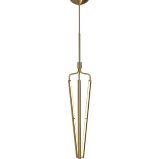 RUBN Bloomsbury Chandelier Long 3 Lysekrone (H165.5-223 cm) Brass