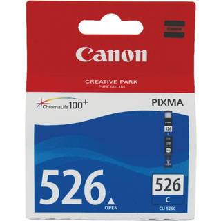 Canon CLI-526 C / 4541B001 cyan blækpatron - Kompatibel