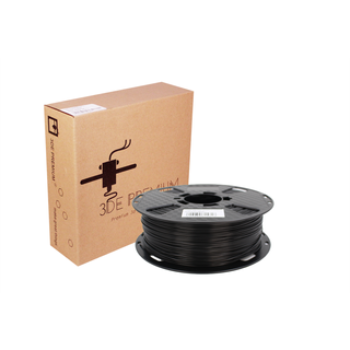 3DE Premium - PLA MAX High Speed - Black - 1.75mm - 1kg