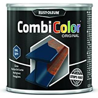 Rust-Oleum CombiColor - Metalmaling 0,25 L Stål blå - 5011