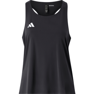 adidas Adizero Essentials Løbe Tanktop Dame XL - Sort, Let & Åndbar med Reflekser