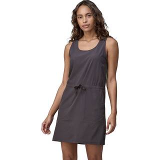 Patagonia Women's Fleetwith Dress Kjole Damer størrelse L farve grå