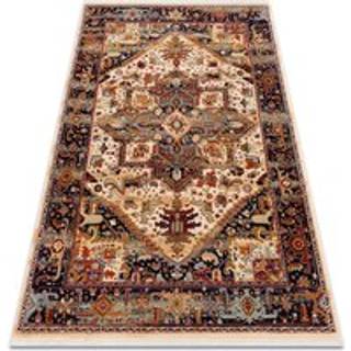 Tæppe KESHAN Pynt itämainen 2886/53555 beige / rødbrun 200x290 cm