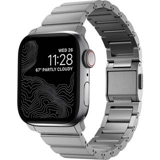 Nomad Titanium Band Apple Watch SE 40mm Silver