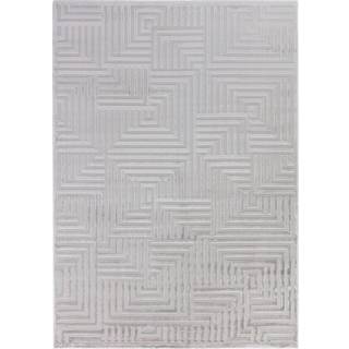 Sahara Indendørs tæppe 3D - Sølv - 140x200