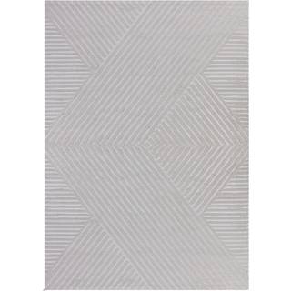 Sahara Indendørs tæppe 3D - Sølv - 120x170