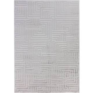 Sahara Indendørs tæppe 3D - Sølv - 120x170