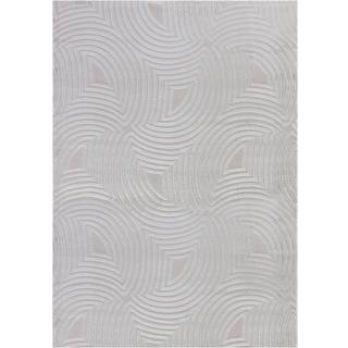 Sahara Indendørs tæppe 3D - Sølv - 120x170