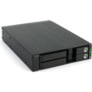FANTEC MR-25DUAL - storage mobile rack - SATA 6Gb/s / SAS 6Gb/s