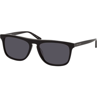 Saint Laurent SL 586 001 56 Solbriller Mænd Black - Black - 56mm