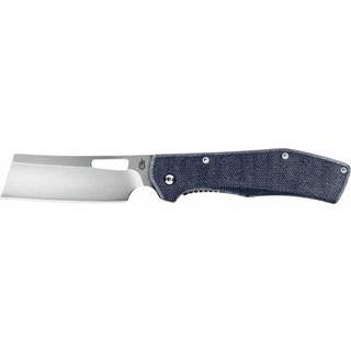 Flatiron - D2 Micarta Blå - Gerber