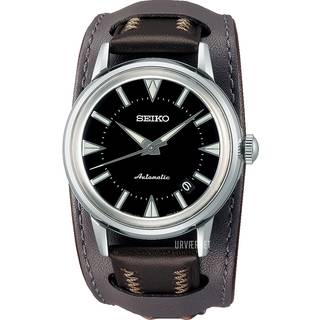 Seiko SJE085J1 Prospex Sort/Læder Ø36.6 mm