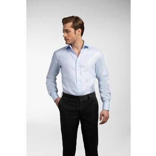 van Laack Herren Hemd blau gemustert