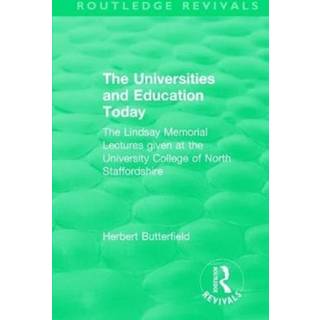 Routledge Revivals: The Universities and Education Today (1962)