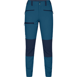 Haglöfs Women's Mid Slim Pant (2022) Dark Ocean/Tarn Blue, 44 Regular