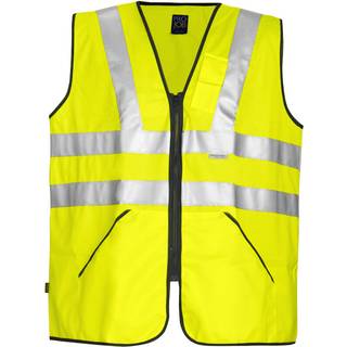 ProJob 646703 6703 vest en iso 20471 klasse 2 / Arbejdsvest Yellow/Navy One Size