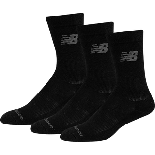 New Balance Tre par pudeforstærkede strømper Sort/Grå/Hvid