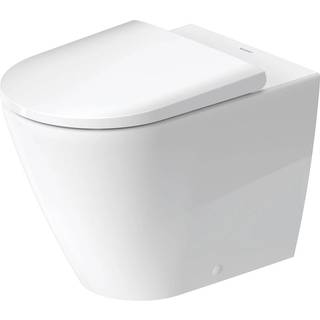 Duravit D-Neo gulvstående toilet B-T-W, rimless, 370x580mm Großteile