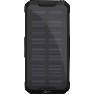 Goobay Outdoor USB-C PD/QC3.0 powerbank med solceller - 20.000 mAh