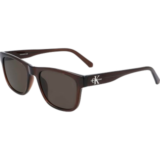 Calvin Klein Mand CKJ20632S 210 Solbriller Plast Brun Brun Firkantet Normal