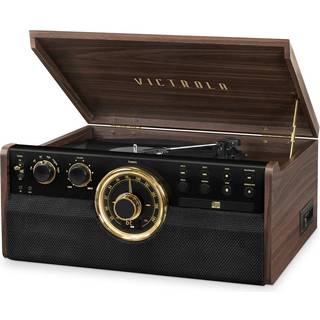 Victrola Empire 6-i-1 Musik System Espresso