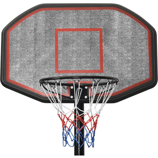 basketballstativ 258-363 cm polyethylen sort