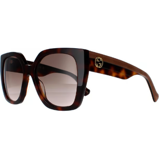Gucci GG1300S 003 55 Solbriller Kvinder Tortoiseshell - Dark Tortoise - 55mm