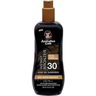 Australian Gold Instant Bronzer Spraygel Travel Size SPF 30 - 100 ml