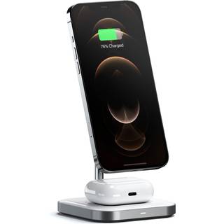 Satechi Magnetic 2-i-1 trådløs opladerstander