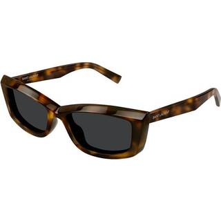SAINT LAURENT Kvinde SL 658 002 Solbriller Acetat Havana Sort Cat Eye