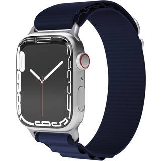 Vonmählen Apple Watch (38/40/SE/41/42mm) Action Loop Nylon Urrem - Blå