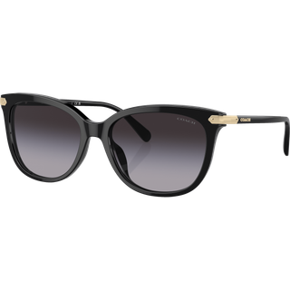 Coach HC8378U CL926 50028G 57 Solbriller Kvinder Black - Black - 57mm