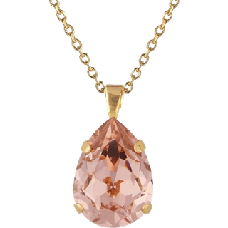 Classic Drop halsbånd vintage rose