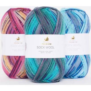 Premium Sock Wool Mountain Garn, 008 Andes, 100 g