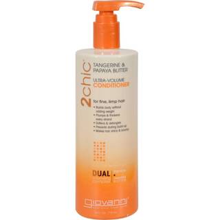 Giovanni 2Chic Ultra -Volume Conditioner - Daily Volumizing Formel med Papaya & Tangerine Butter Fremmende v?gtl?s kontrol for fint slap tyndt h?