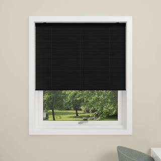 DEBEL Touch Split Plisségardin 110 x 160cm - sort (På lager i butik)
