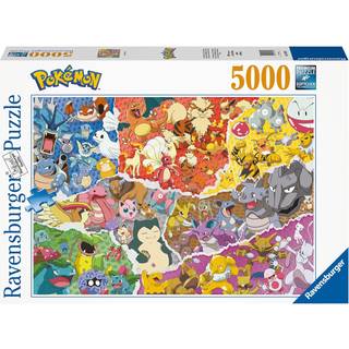 Pokemon Puslespil - Pokemon Allstars - 5000 brikker