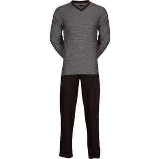 JBS pyjamas jersey i grå/sort til herre