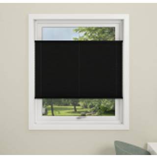 DEBEL Flex Plisségardin 130 x 130 cm - sort