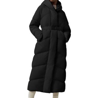Canada Goose Marlow belted down coat - black - L