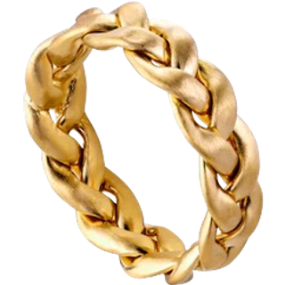 Jane Kønig Flet Ring 18 kt. Forgyldt Sølv JK0004R-G_52 - Dame - 925 Sterling Silver