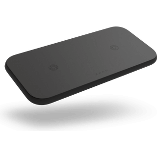 ZENS Dual Wireless Charger Slim with USB A port